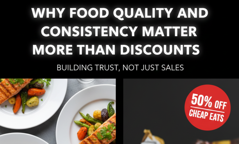 Why Food Quality and Consistency Matter More Than Discounts